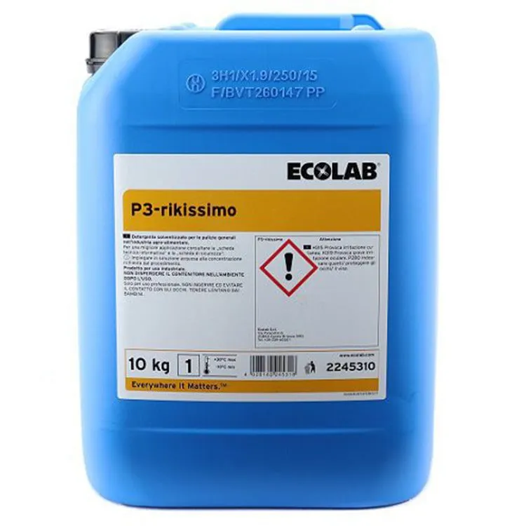 Detergente professionale neutro per pavimenti P3 Rikissimo ad elevata concentrazione tanica 10lt