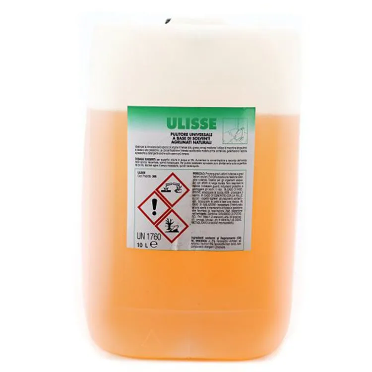 Ulisse detergente lavapavimenti professionalead elevata concentrazione in tanica 10lt