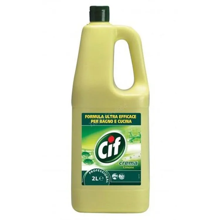 Cif Professional crema anticalcare al limone HACCP 2 litri.