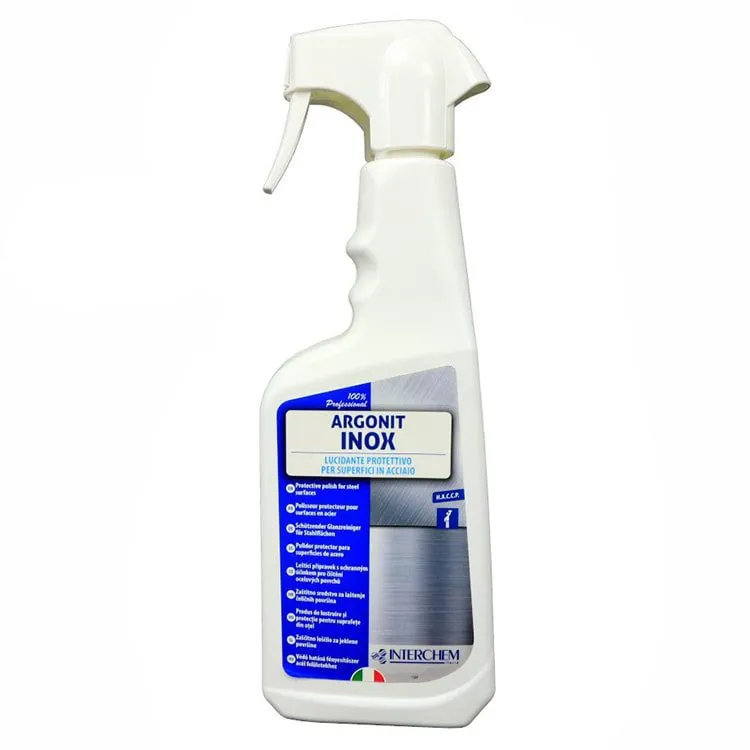 Argonit Inox detergente lucidante acciaio professionale 750 ml.
