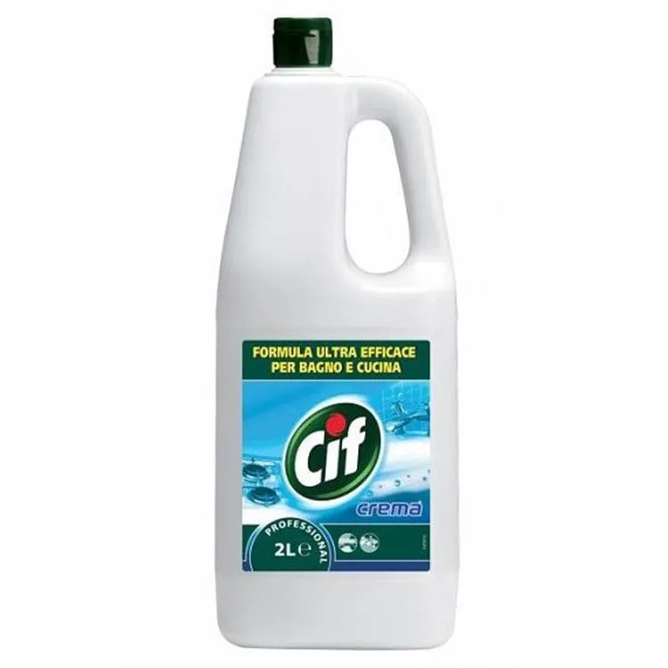 Cif crema detergente per bagno e cucina HACCP 2 litri.