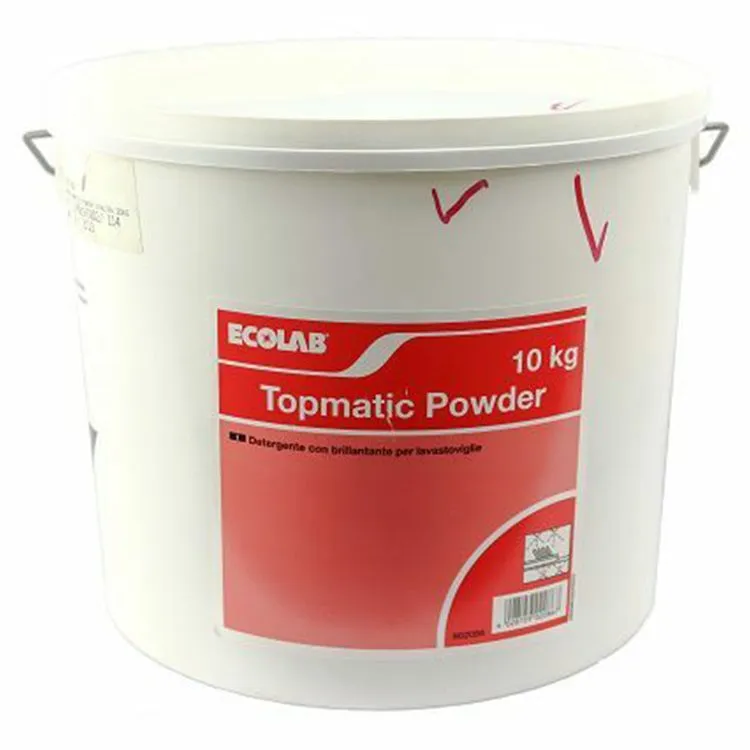 Topmatic Powder detergente in polvere con brillantante HACCP 10 kg.