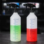 flacone cilindrico graduato 1 lt con spruzzino viton