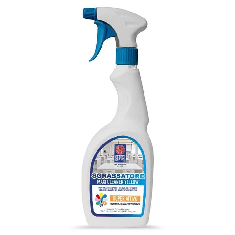 Maxi Cleaner Yellow detergente sgrassatore multiuso HACCP 750 ml.