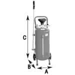 nebulizzatore detergenti autolavaggio professionale made in italy 24lt