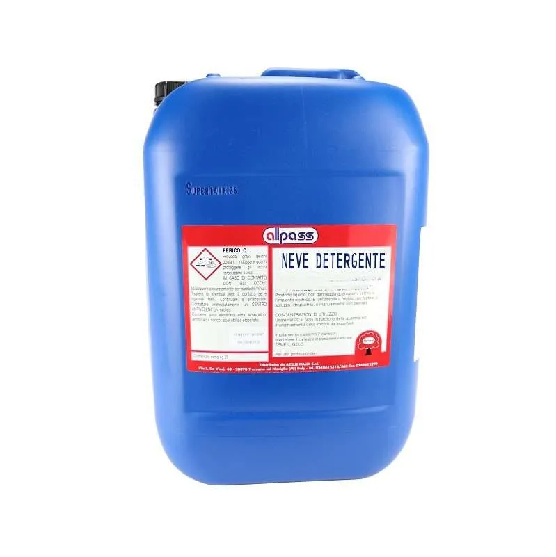 Detergente schiumogeno Allpass Neve per autolavaggi