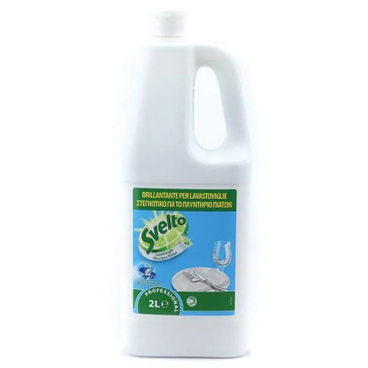 Svelto brillantante per lavastoviglie professionale HACCP 2 litri.