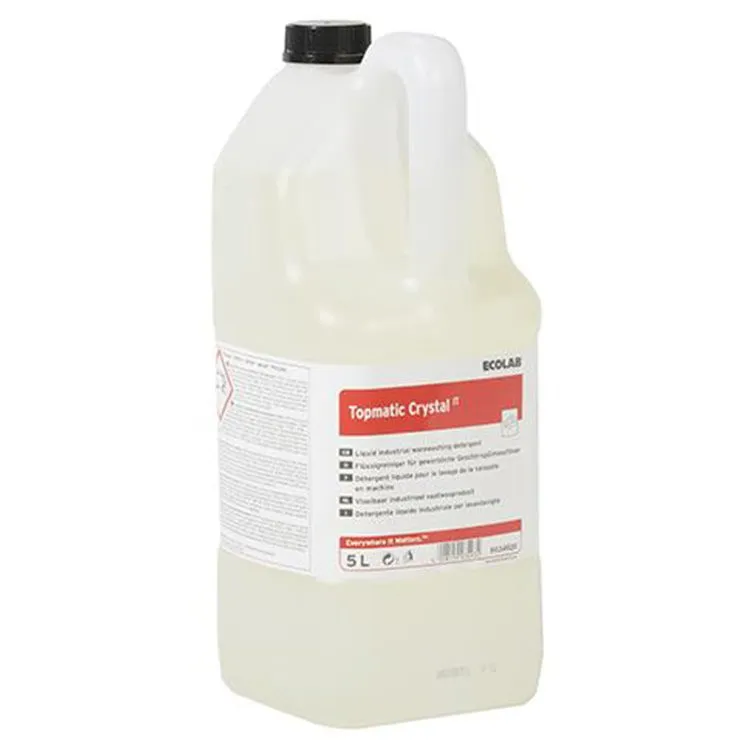 Topmatic Crystal detergente e brillantante lavastoviglie 5 litri.