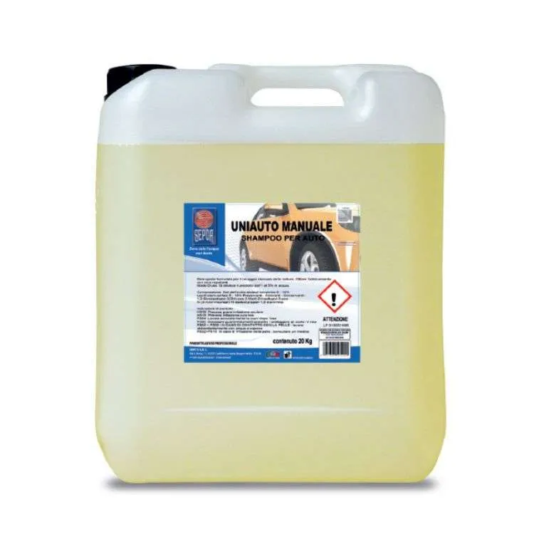 Shampoo manuale per autolavaggio professionale UniAuto Sepca 10lt