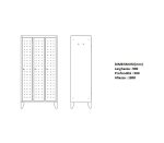 Armadio spogliatoio in metallo MONOPLUS DESIGN - immagine 8