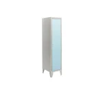 Armadio spogliatoio hpl 1 anta celeste 415x500x1800