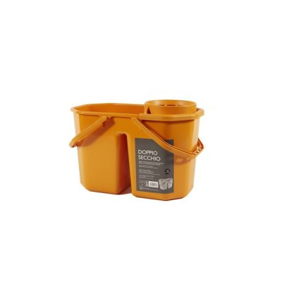 Secchio in PLASTICA CON STRIZZINO (15lt)