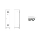 armadio spogliatoio locker duoplus 1 anta dimensioni