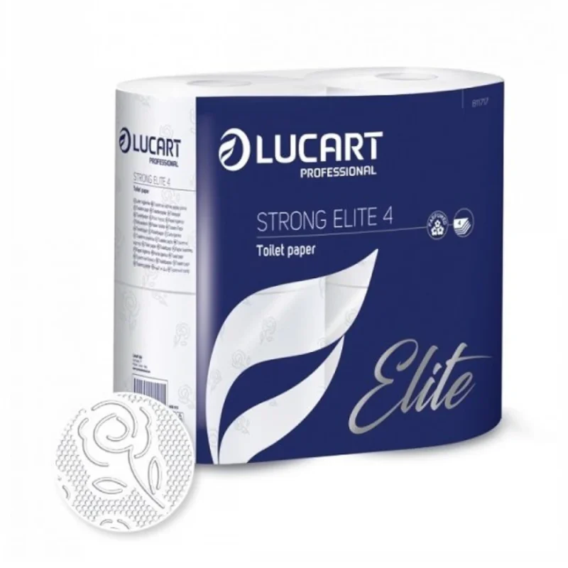 lucart strong elite 4 veli carta igienica lusso profumata