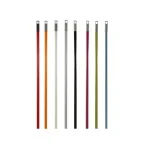 manico per scopa con attacco a vite in alluminio 130cm