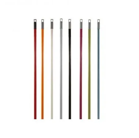manico per scopa con attacco a vite in alluminio 130cm