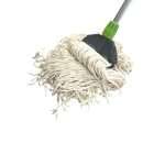 Mop in cotone da 400 grammi, ideale per utilizzo con pinza