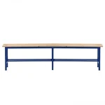 panca spogliatoio 200 cm blu