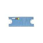 Panno microfibra colore blu Hygiene, misura 40x11 cm