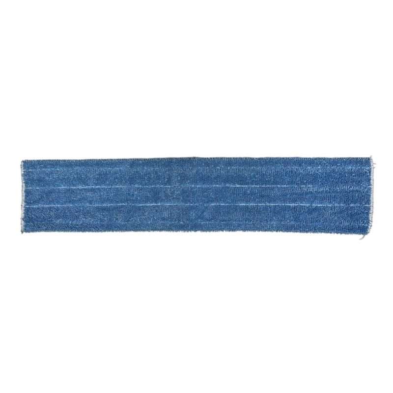 Panno in microfibra 55 cm con sistema di aggancio a velcro per pulizia pavimenti