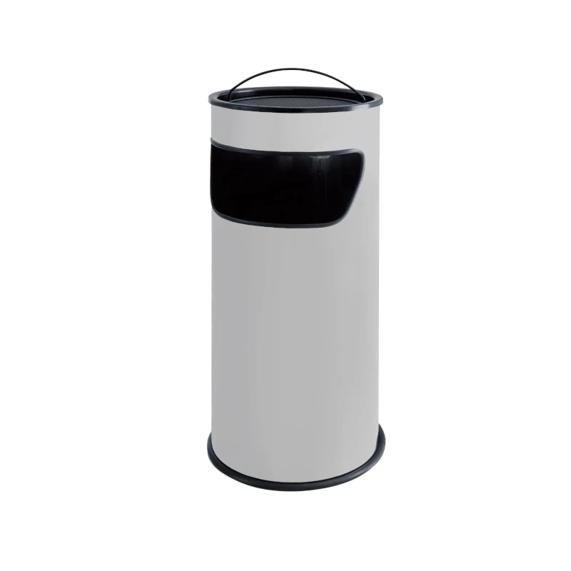posacenere gettacarte maxi a sabbia grigio 25 lt