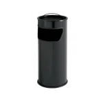 posacenere gettacarte maxi a sabbia nero 25 lt