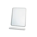 specchiera rettangolare composizione bianca da spogliatoio bagno 68×56 cm