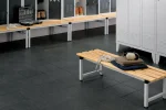 spogliatoio con panca professionale 1 metro