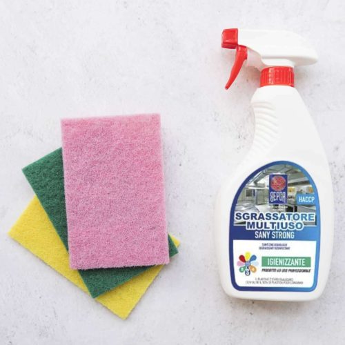 Sgrassatori multisuperfici igienizzanti per uso professionale