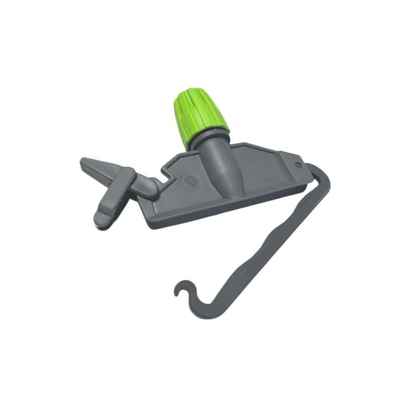 Pinza in plastica grigio scuro per mop professionale