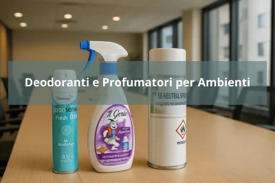 deodoranti professionali per ambienti e superfici