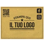 stampa logo menu ristorante trattoria su tovagliette cartapaglia 30X40