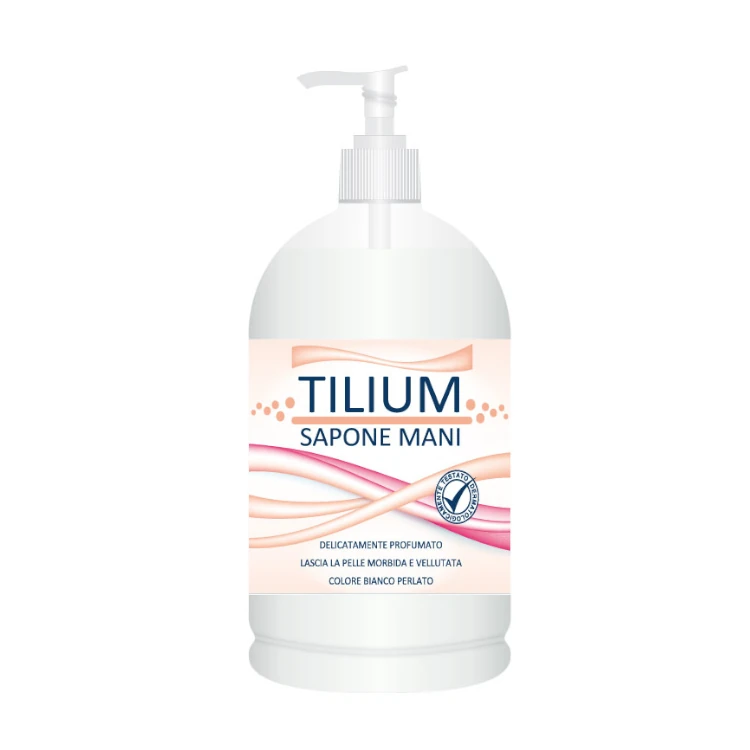 sapone mani tilium con dosatore 1 lt