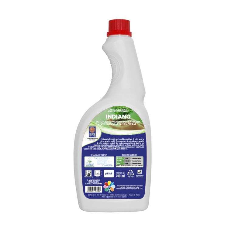 detergente multiuso professionale ecolabel 750 ml indiano