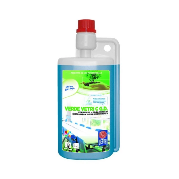 detergente vetri ecolabel concentratt verde vetri c gd 1lt