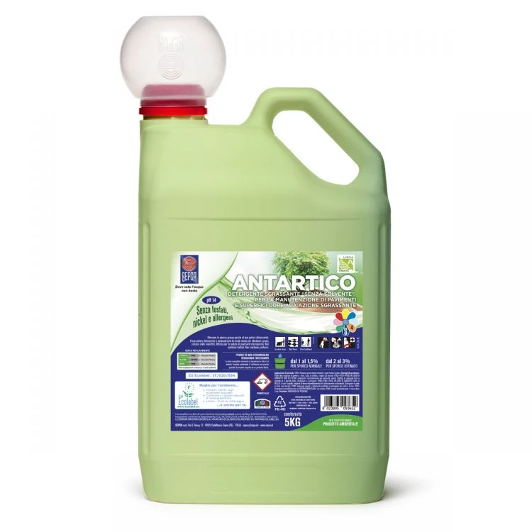 detersivo pavimenti ecolabel senza solventi sgrassante professionale 5kg