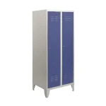 armadio spogliatoio locker duoplus 2 ante blu