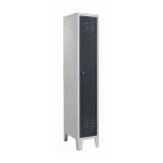 armadio spogliatoio monoplus classic 1 anta grigio antracite 320x500x1800mm