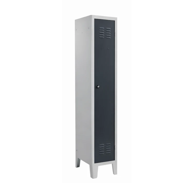armadio spogliatoio monoplus classic 1 anta grigio antracite 320x500x1800mm