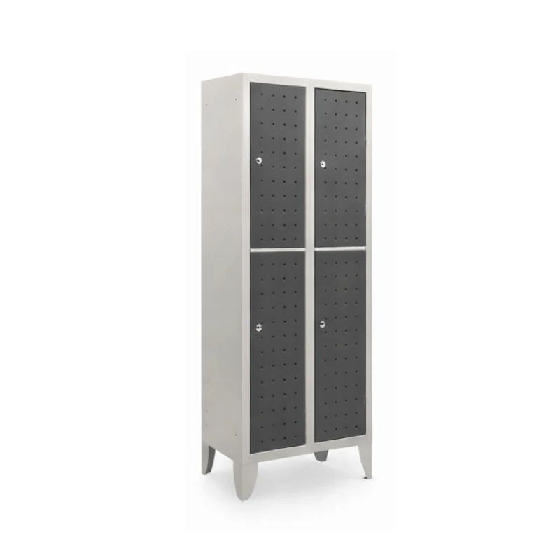 armadio spogliatoio multiplus design 4 posti graffite 610x500x1800mm
