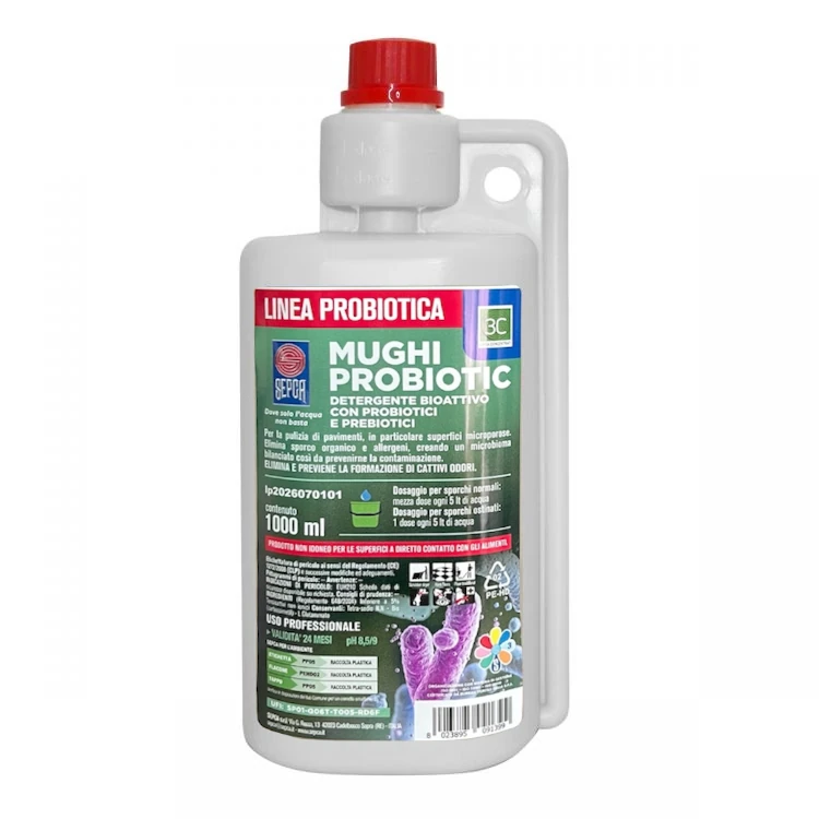 detergente pavimenti probiotico mughi probiotic 1lt